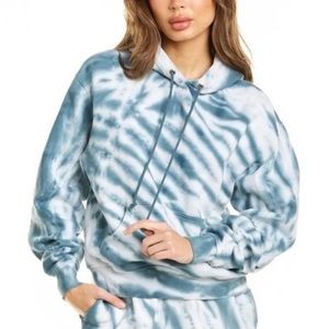 Good American Boyfriend Tie Dye Hoodie